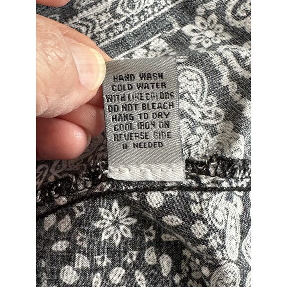 J For Justify Bandanna Print Sundress 1X Lightweight & Breezy Whimsy - Picture 10 of 12